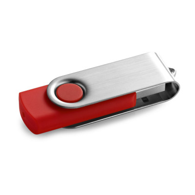 CLAUDIUS 4GB. Pen Drive USB de 4 GB com clipe em metal